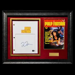 Quentin Tarantino - Pulp Fiction Film Script with Autograph