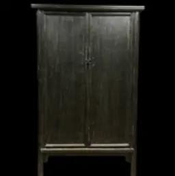 Antique Black Cabinet
