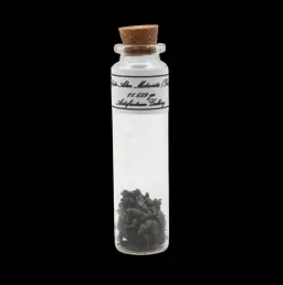 11.689 g Sikhote-Alin meteorite in sealed bottle, Russia