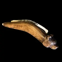 Trophy Pen with Bear’s Baculum: A Symbol of Strength and Tradition