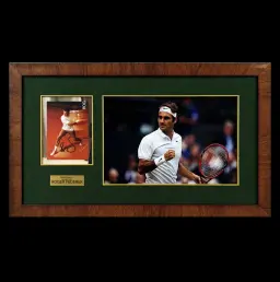 Roger Federer Signed Photo
