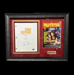 Quentin Tarantino Signed Pulp Fiction Film Script