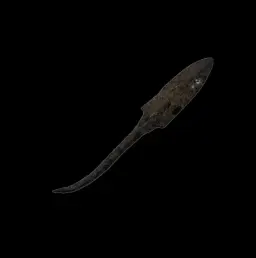 Medieval Iron Spearhead – Echo of the Battlefield