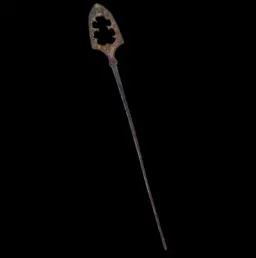 Japanese Iron Kanzashi with Plum Blossom Motif