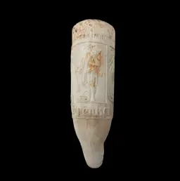 White Stone Meerschaum Pipe – Circa 1860s Bohemian Origin