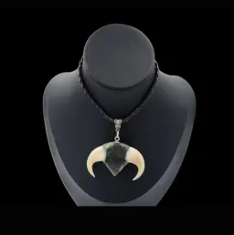 Pendant with Twin Lynx Claws – A Talisman of Strength and Elegance