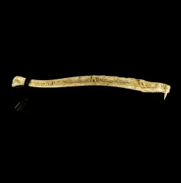 Walrus Mace, "Eskimos of Alaska" Decorative arm