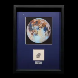 1.86 gr Lunar Meteorite “Bechar 003” – Sculpted Slice of the Lunar Highlands