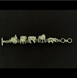 Silver Bracelet African Dangerous  England