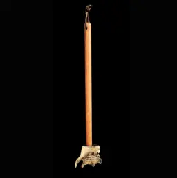 Back Scratcher Made from Crocodile Paw – A Relic of Exotic Craftsmanship