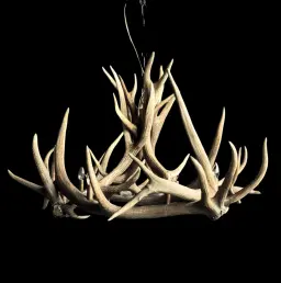 Antler Lamp Wapiti – A Radiant Piece of Natural Art