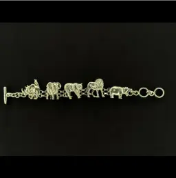 Silver Bracelet African Dangerous  England