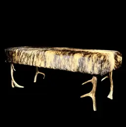 Exclusive Antler Bench – Luxury Meets Nature