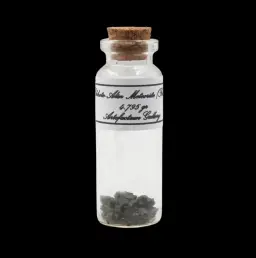 4.795 g Sikhote-Alin meteorite in sealed bottle