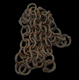 Fragment of 14th-Century Chainmail – A Shield of Iron and Time