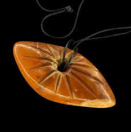 Solar Amber Amulet