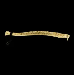 Walrus Mace, "Eskimos of Alaska" Decorative arm