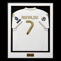 Cristiano Ronaldo Signed Real Madrid Football Shirt