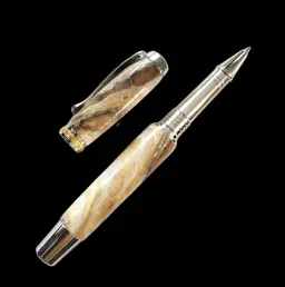 Fossil Mammoth Molar Ballpoint Pen with Parker Hardware