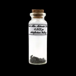 4.283 g Sikhote-Alin meteorite in sealed bottle