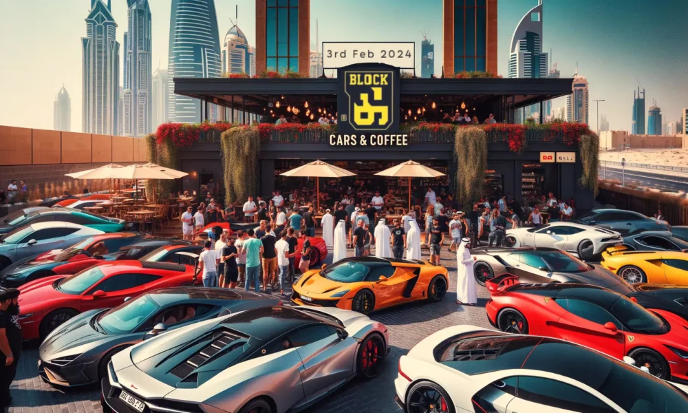 Block 92’s Iconic Cars & Coffee Event Returns: A Fusion of Supercars and Dubai’s Elite on February 3, 2024