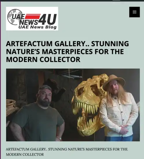 Artefactum gallery. Stunning nature’s masterpieces for the modern collector