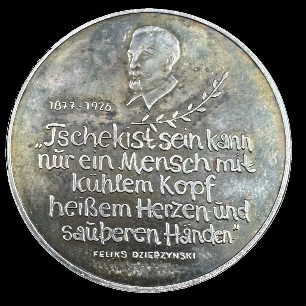 Feliks Dzierżyński Commemorative Medal in Case – A Rare Relic of Cold War History