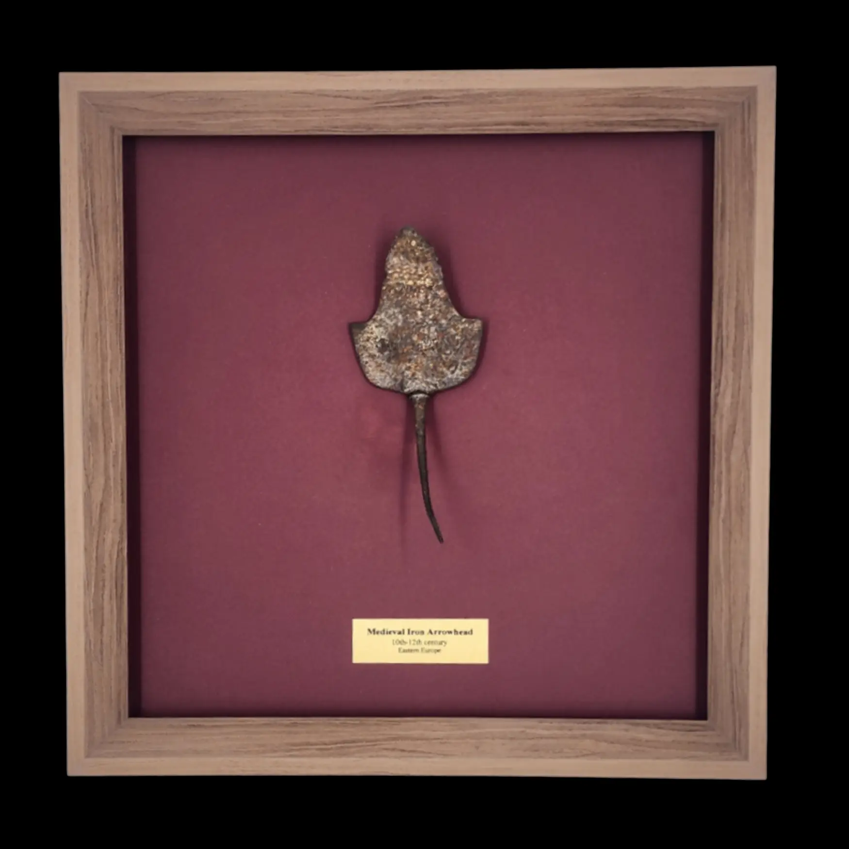 Medieval Iron Arrowhead Medieval Iron Arrowhead123