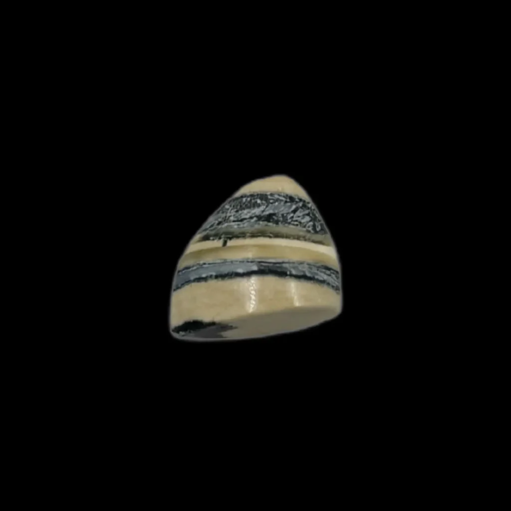 Echo in Miniature – Fossilized Mammoth Tusk Fragment, 2g