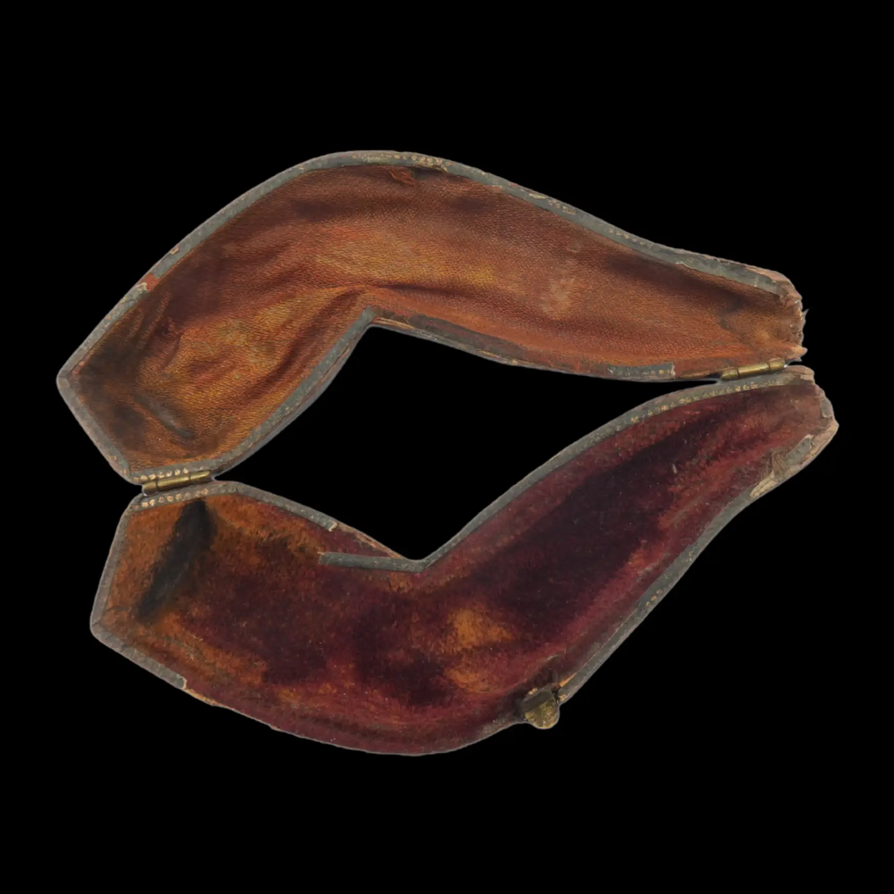 SP-014 (4) Amber Twist Smoking Pipe in Fitted Case – Late 19th Century Baltic Amber Artistry - preview photo 4123