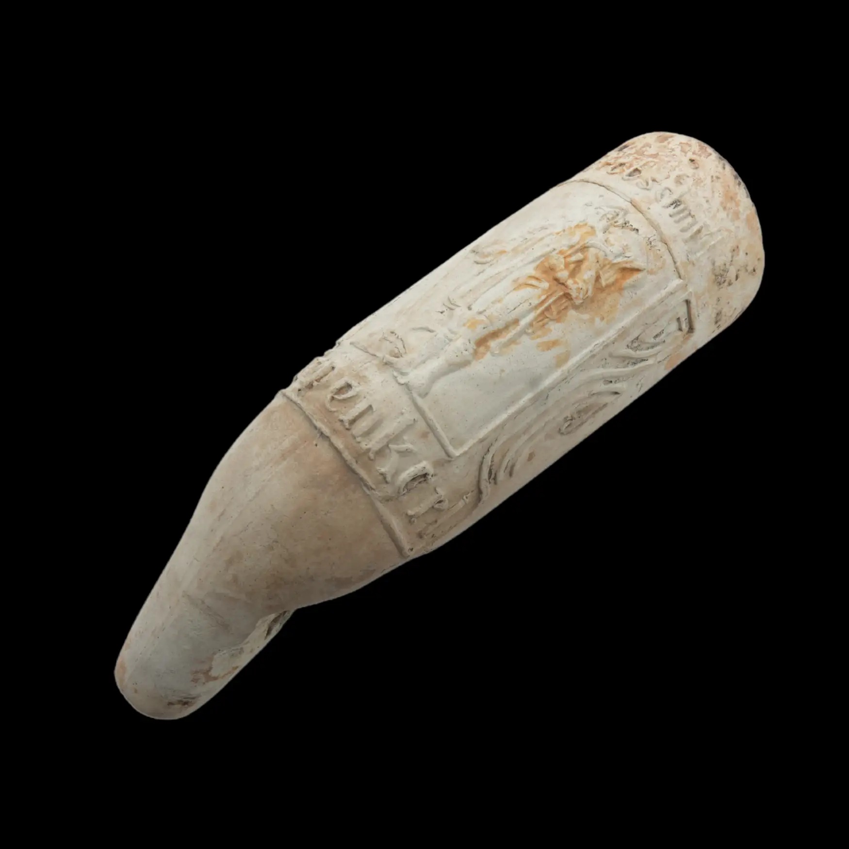 White Stone Meerschaum Pipe – Circa 1860s Bohemian Origin - preview photo 2123