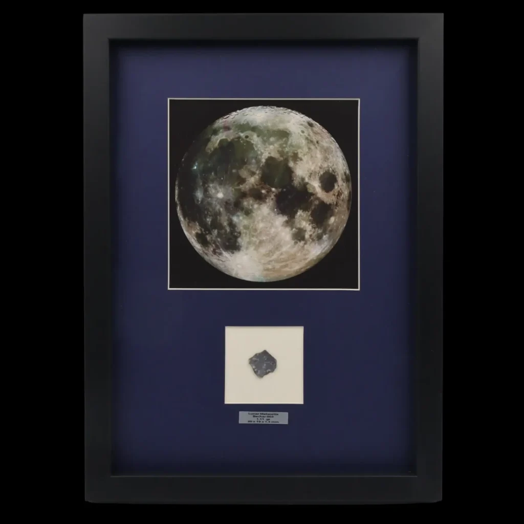 1.11 gr Lunar Meteorite “Bechar 003” – A Fine Lunar Fragment with Scientific Character