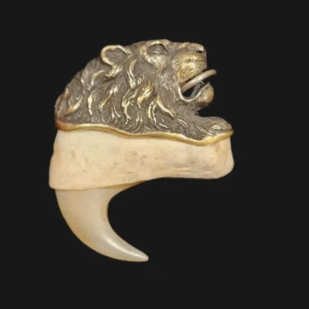 Natural Lion Claw, Silver Necklace – Strength and Majesty in One Iconic Pendant