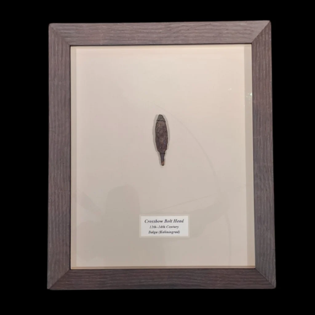 Teutonic Crossbow Bolt Tip (Balga) – A Legacy of the Crusader Knights