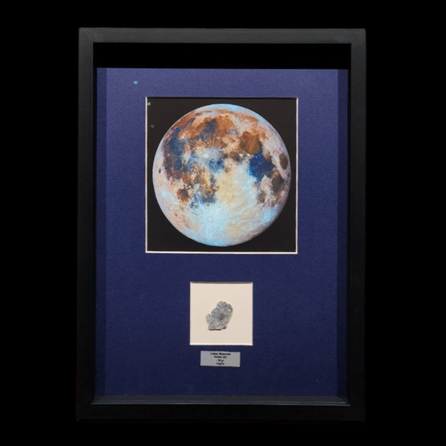 LMB186-2 1.86 gr Lunar Meteorite “Bechar 003” – Sculpted Slice of the Lunar Highlands - preview photo 1123