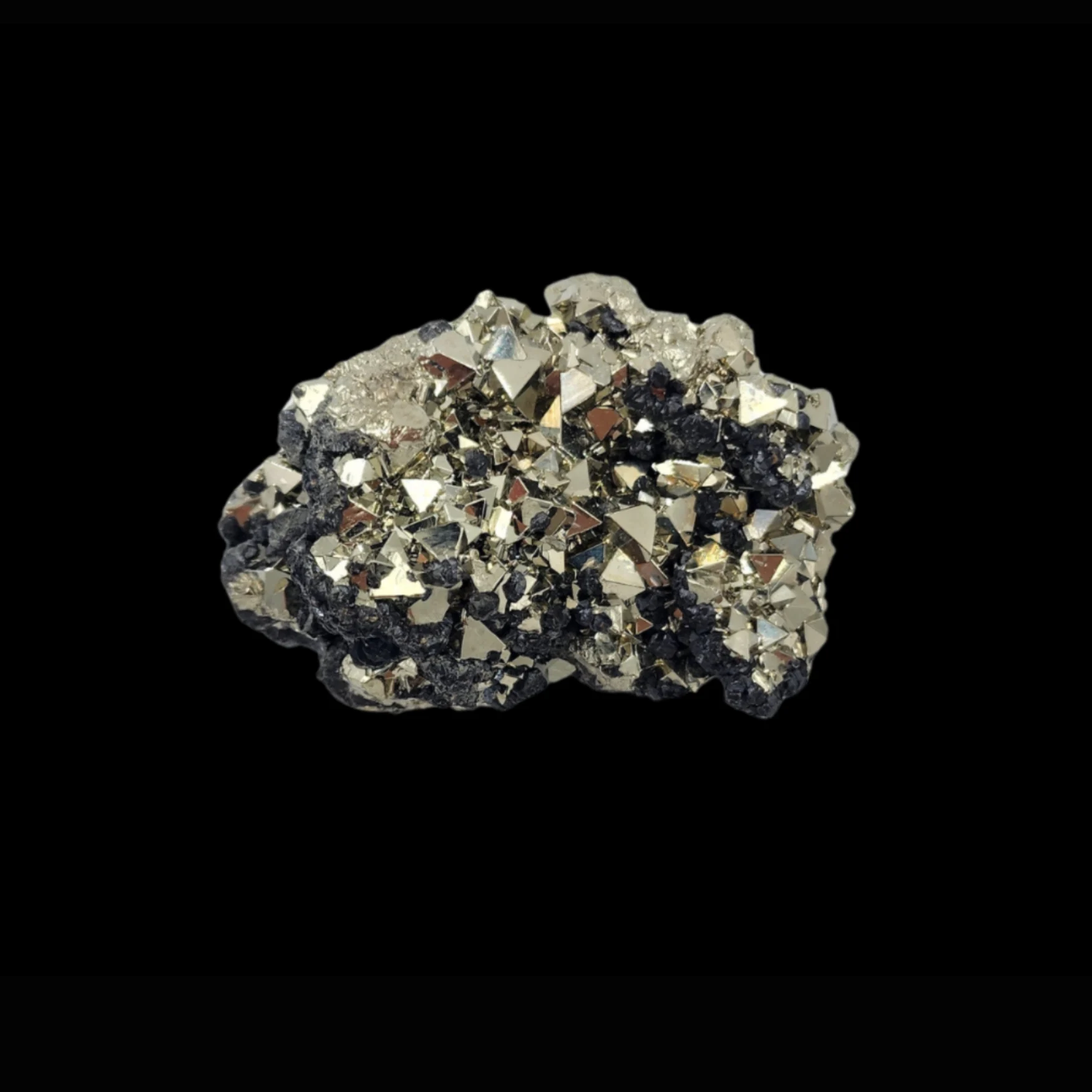 MS-2 Pyrite Crystals on Matrix - preview photo 1123