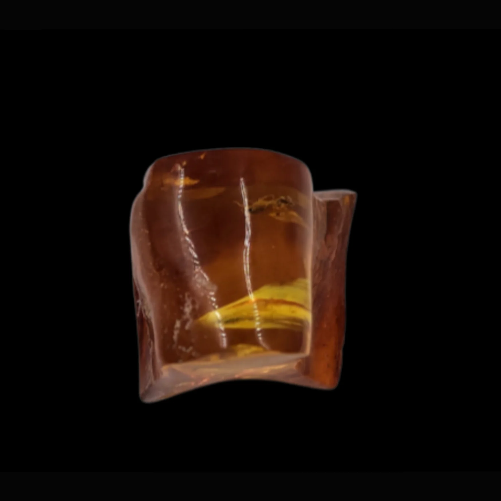 Piece of Amber with Mosquito Inclusion – A Moment Frozen in Time - preview photo 3123