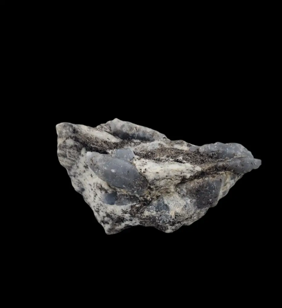 Blue Chalcedony in Matrix