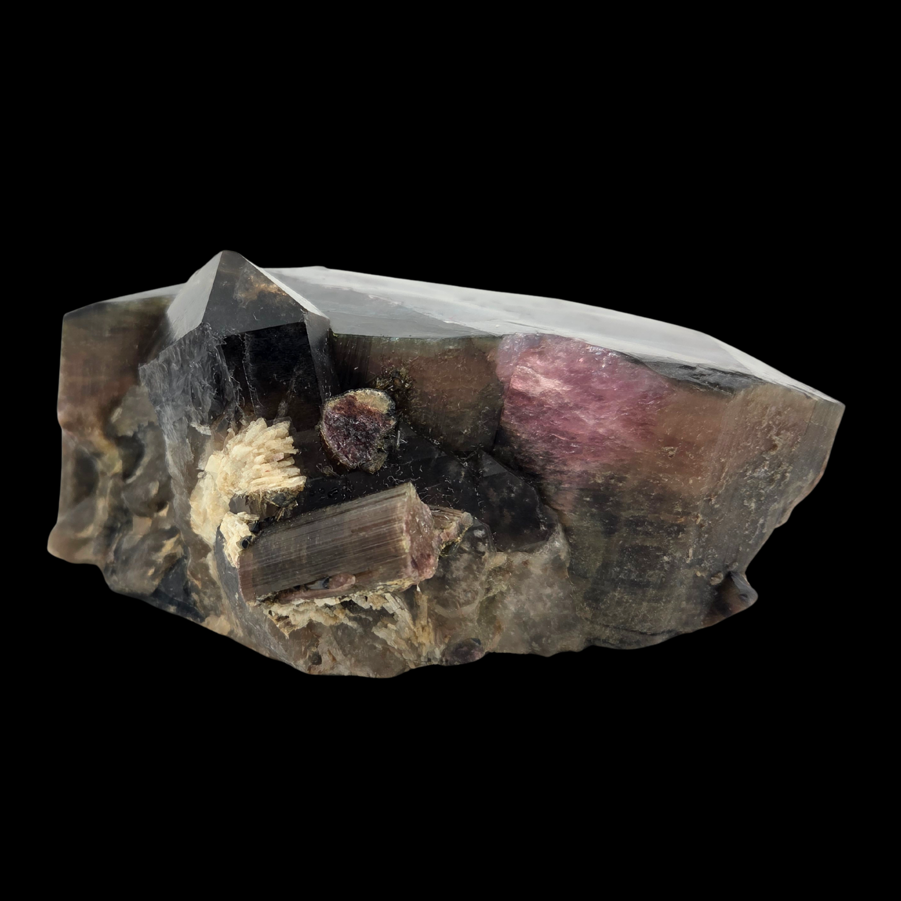 Black Tourmaline (Schorl) from the Malkhan Pegmatite Field - preview photo 3123
