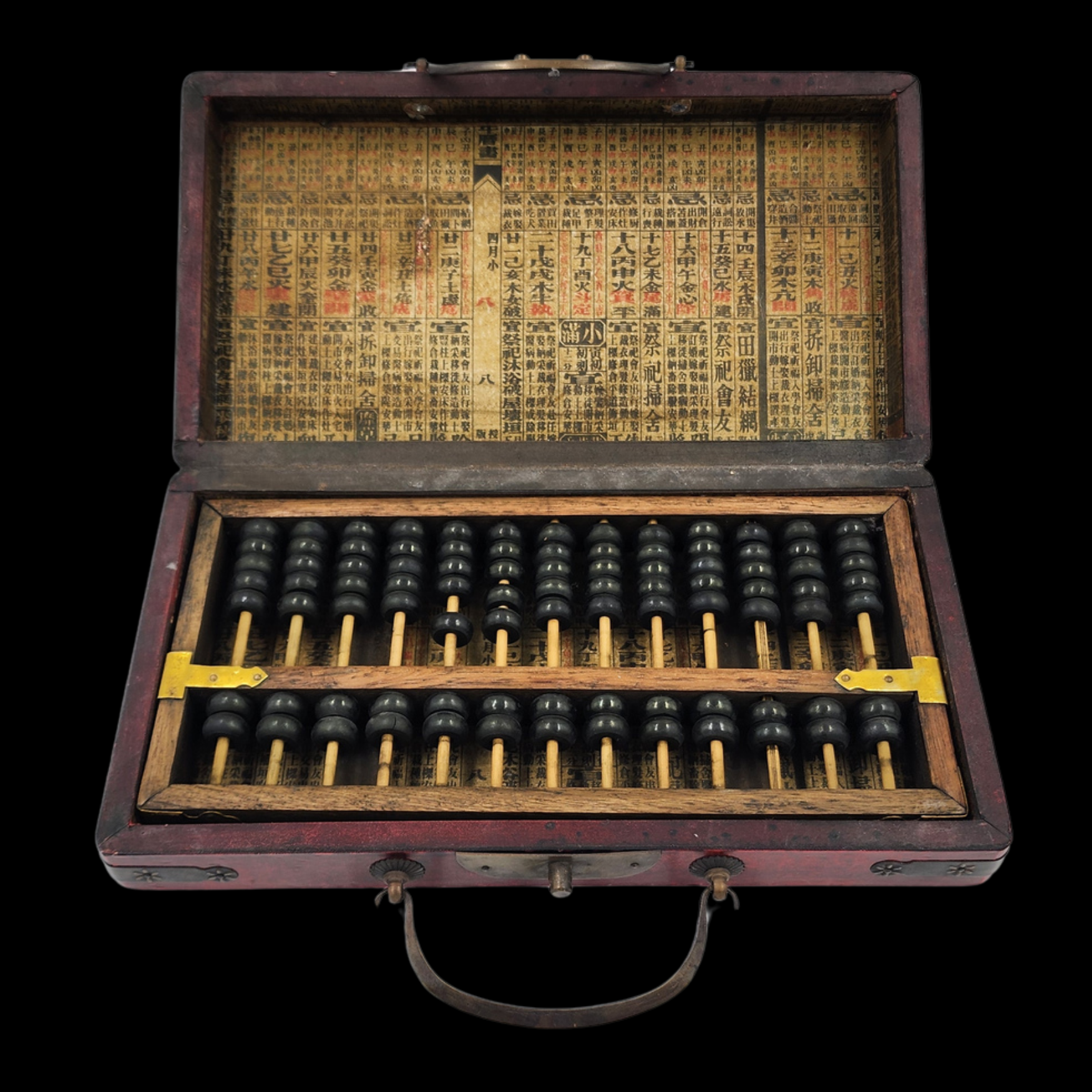 Chinese Suanpan Abacus (Seven-Bead Type), China, 1900–1930 - preview photo 1123