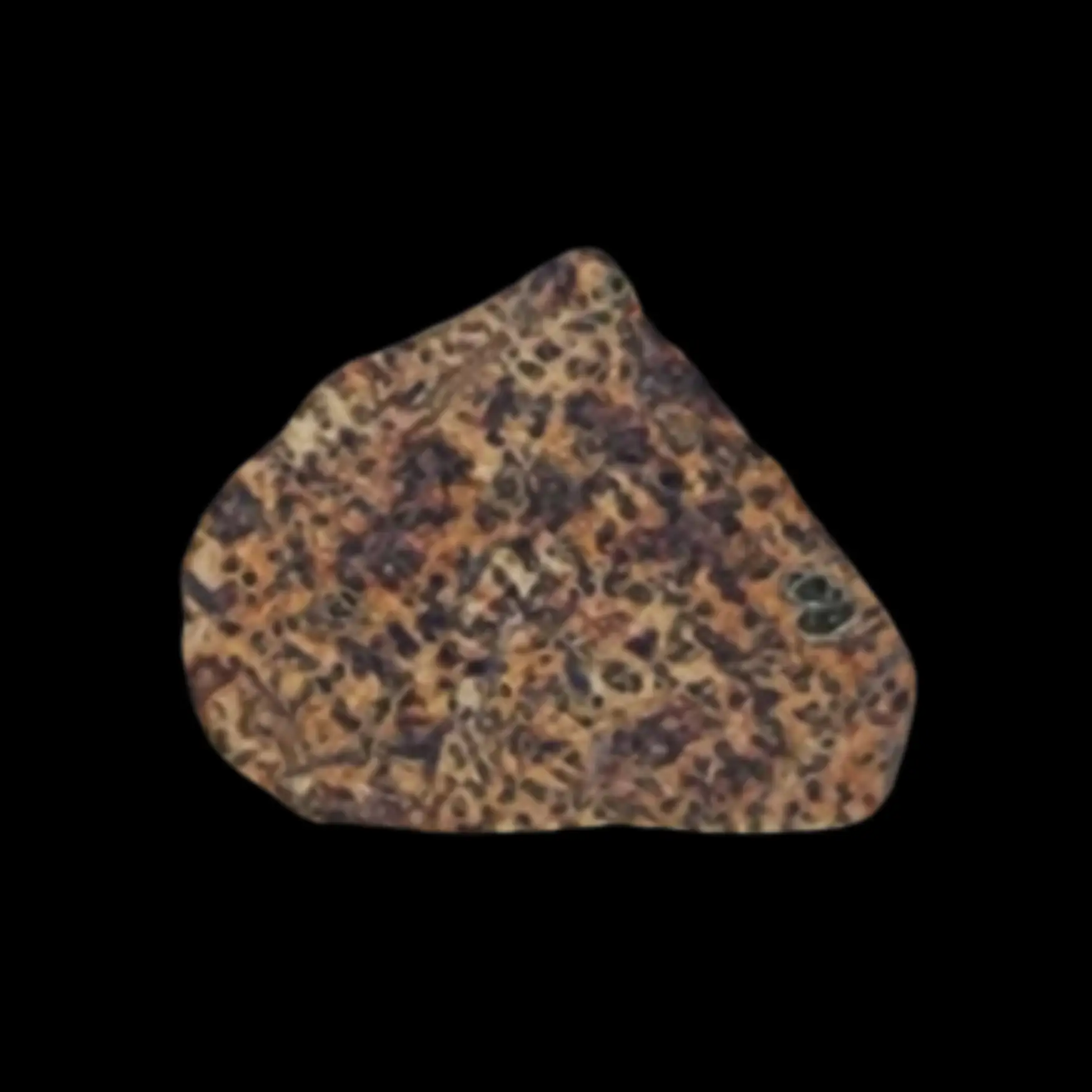1.32 gr Erg Chech 002 Achondrite Meteorite - Protoplanetary Igneous Rock, 4.565 Billion Years - preview photo 2123