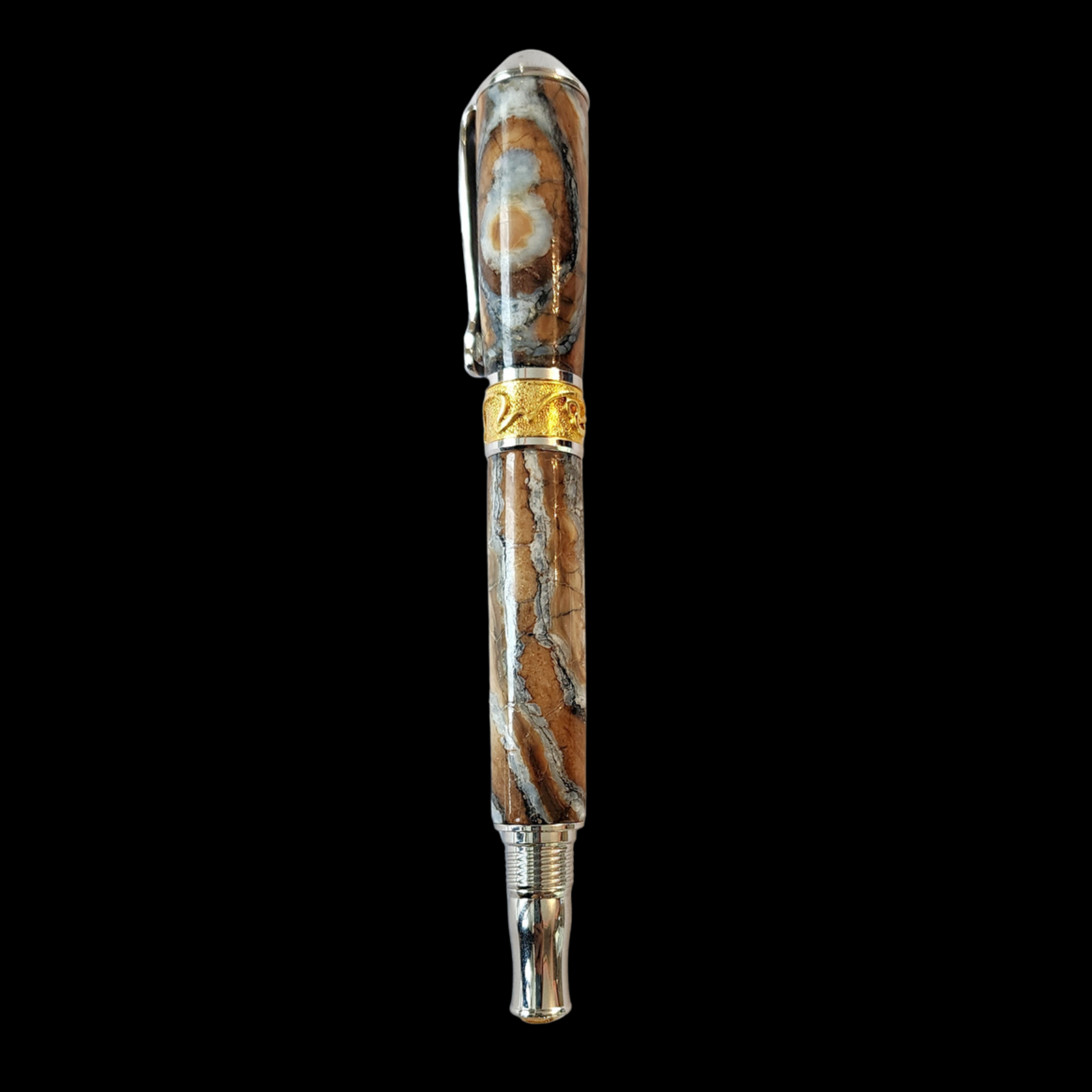 Fossil Mammoth Molar Fountain Pen with Parker Hardware - preview photo 2123