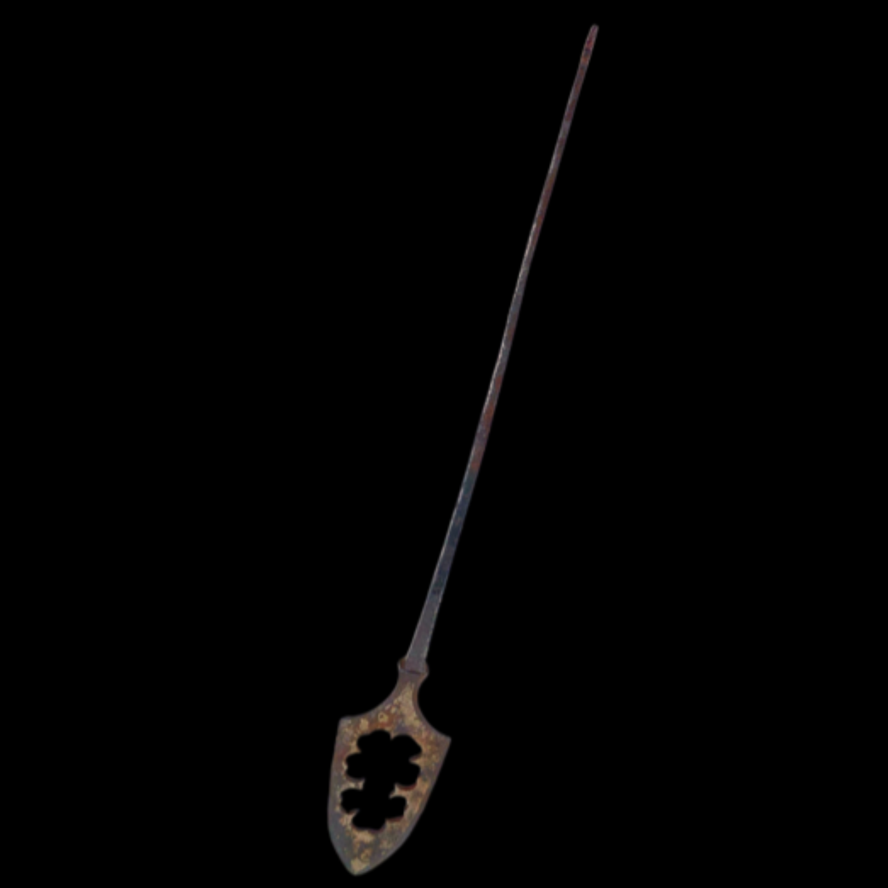 Japanese Iron Kanzashi with Plum Blossom Motif - preview photo 2123