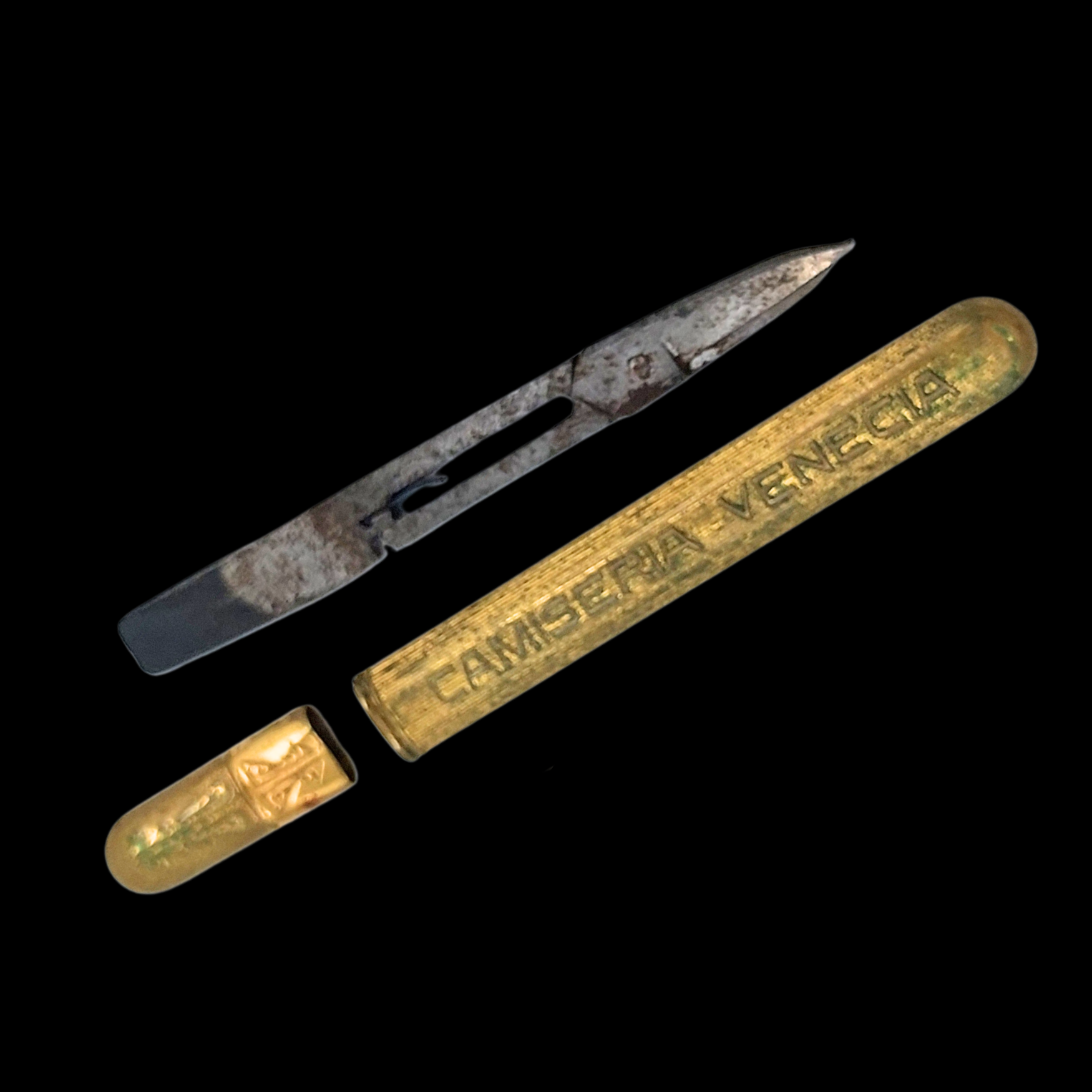 Italian Folding Pocket Scissors “CAVISERVA Venezia” - preview photo 2123