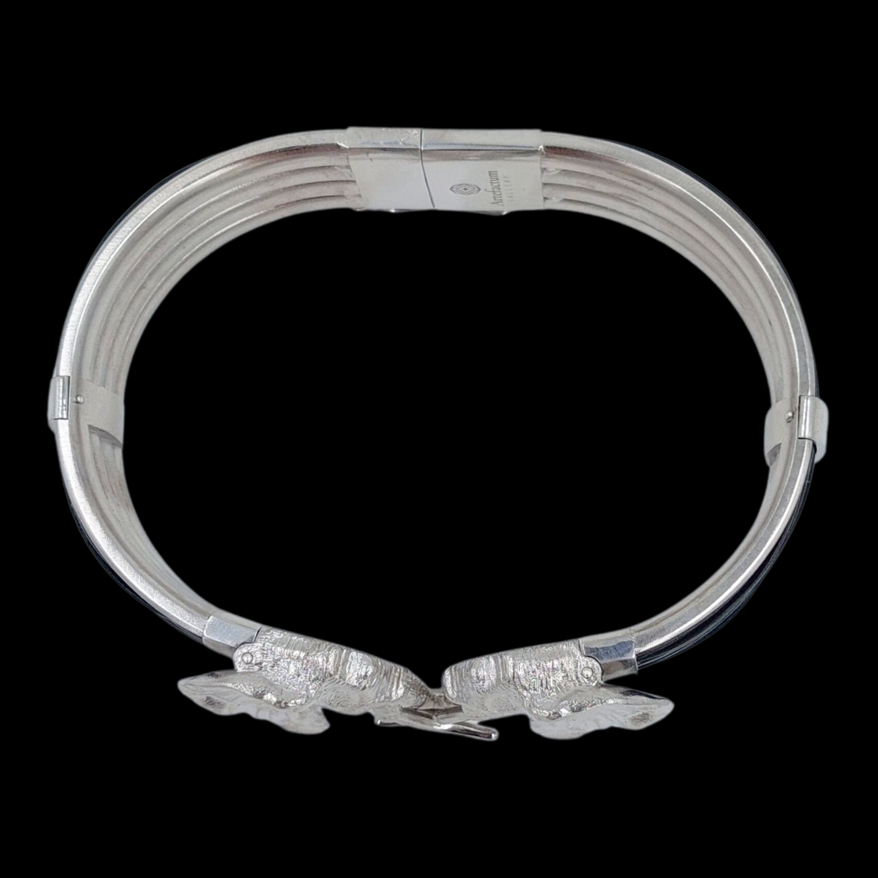 Elephant Hair Bracelet with Sterling Silver Elephant Head Clasp - preview photo 3123