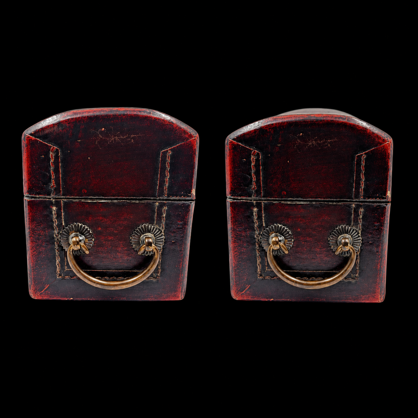 Chinese Lacquered Travelling Pillow Chest, Late Qing, c. 1880–1910 - preview photo 6123