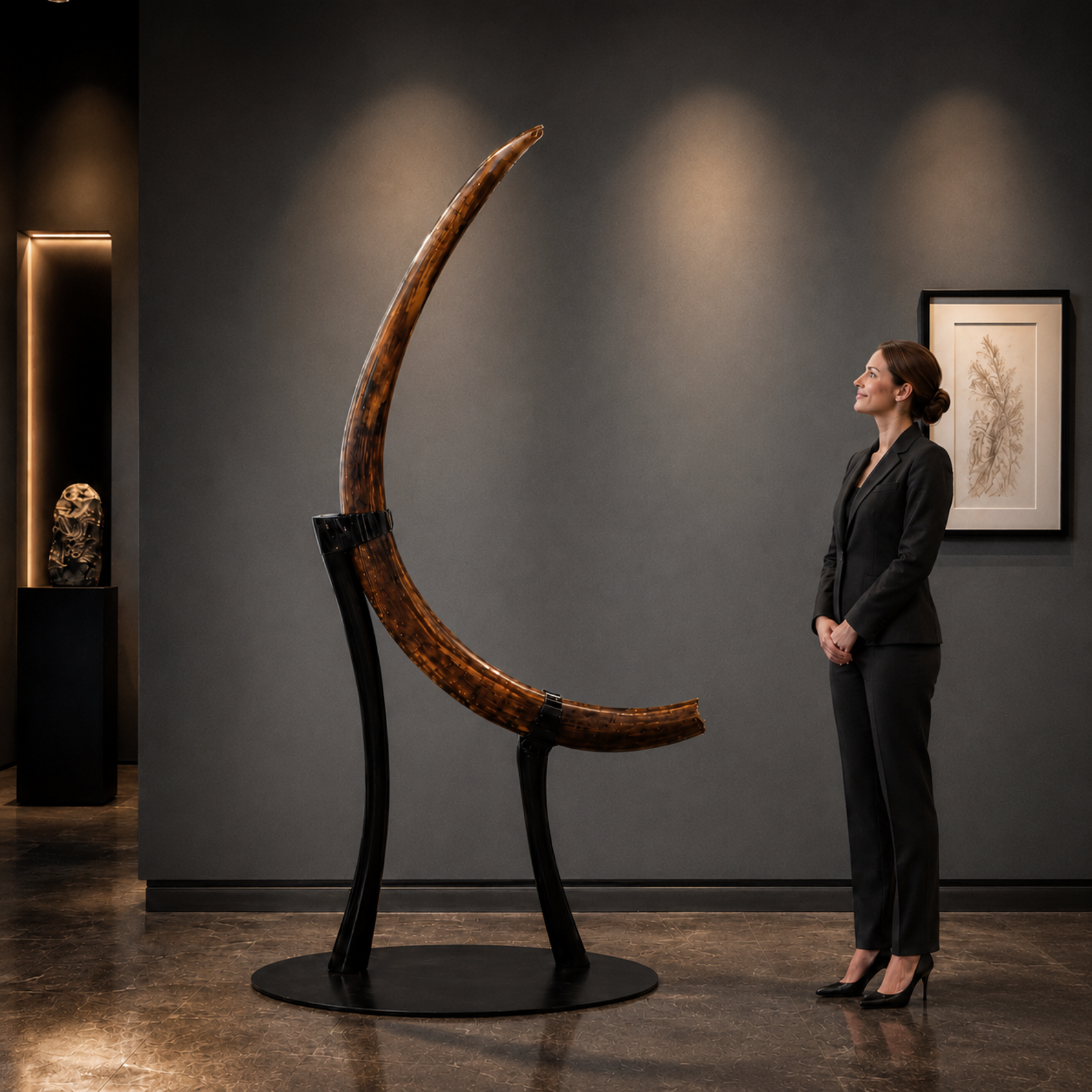 29.8 kg Woolly Mammoth Tusk - Relic of the Ice Age - preview photo 3123