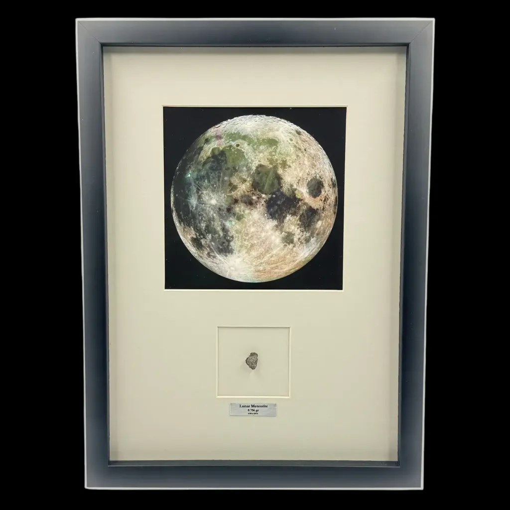 0.756 gr Lunar Meteorite “NWA 13974” – Small Fragment of the Moon - preview photo 1123