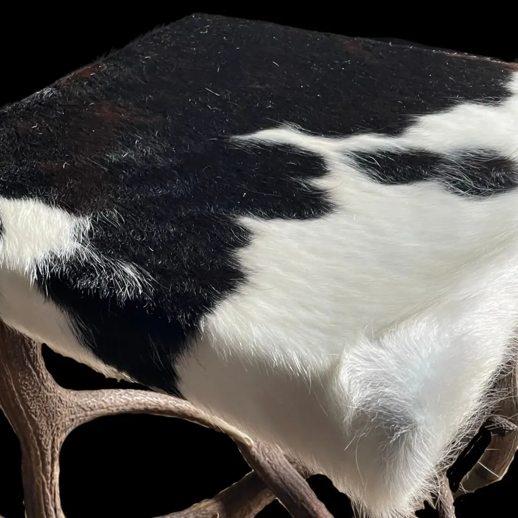 Antler Stool with Cowhide – A Fusion of Natural Beauty and Refined Craftsmanship - preview photo 2123