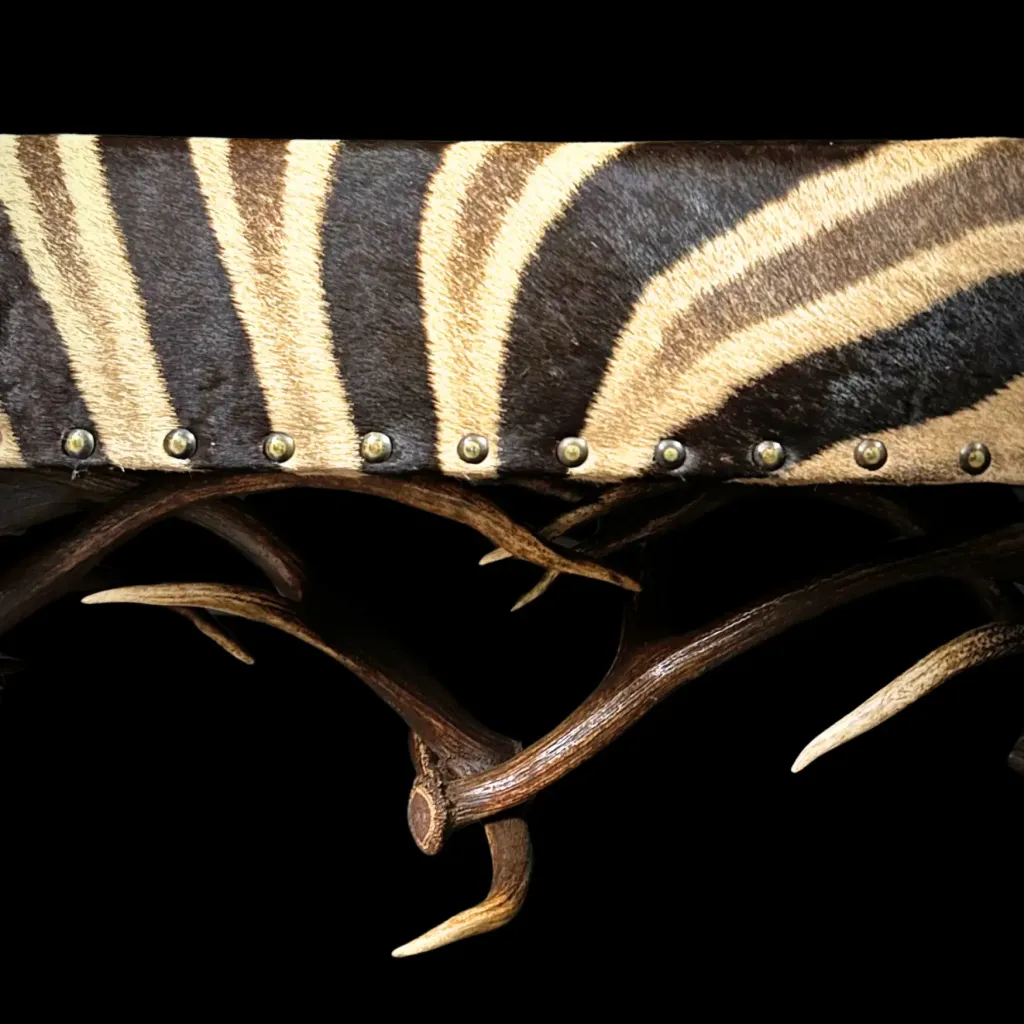 Antler Bench Zebra – Wild Elegance Redefined - preview photo 4123